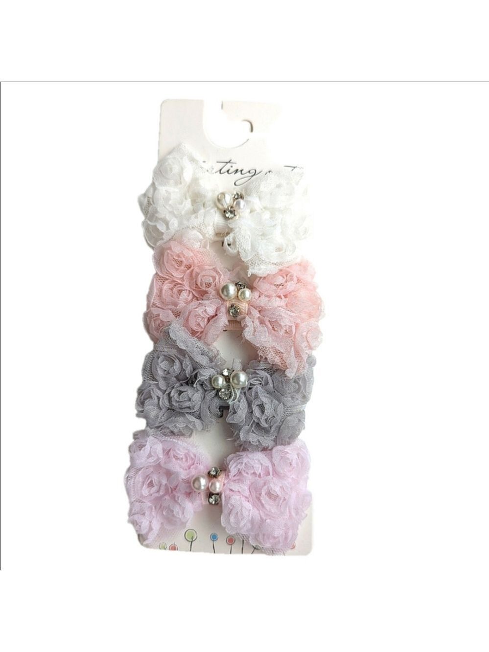 5/$20!!  Starting Out 4 pcs hair clip set